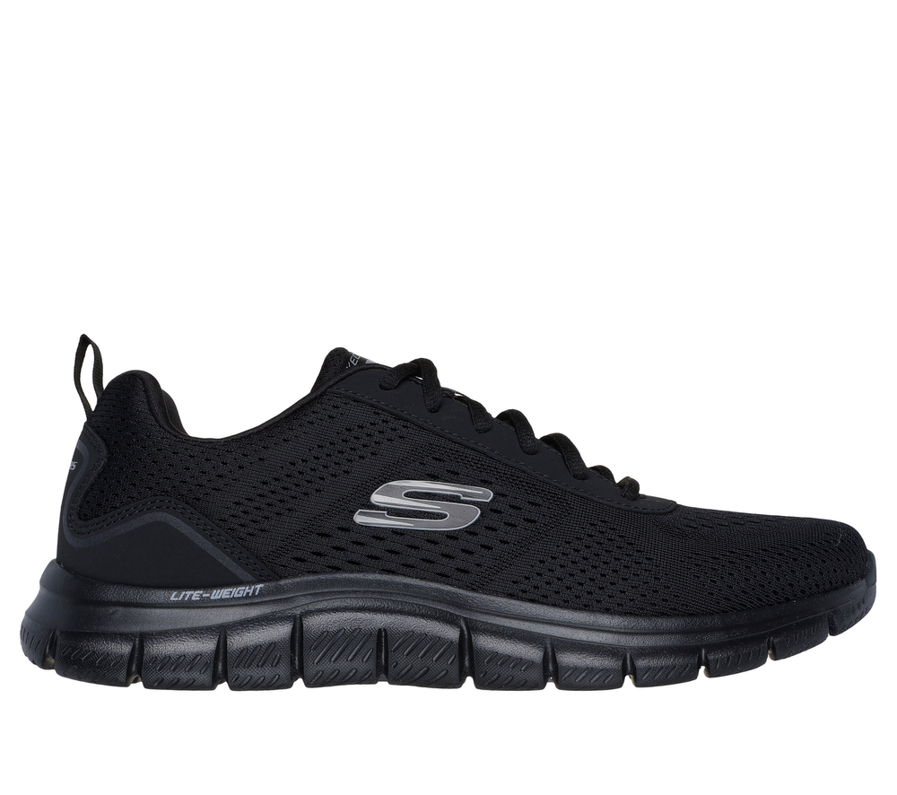 Skechers Buty codzienne męskie Track - Leshur 232758 BBK