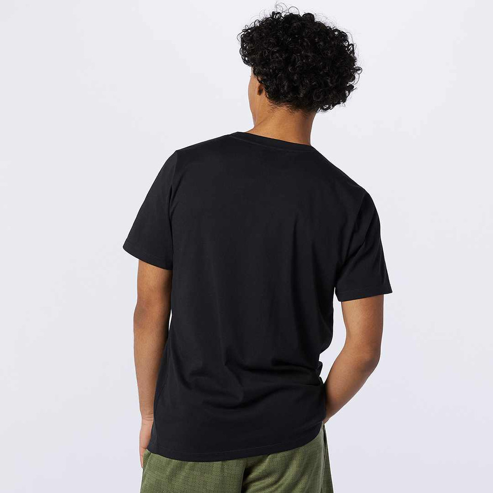 New Balance Herren HEATHERTECH TEE BK MT11070BK T-Shirt