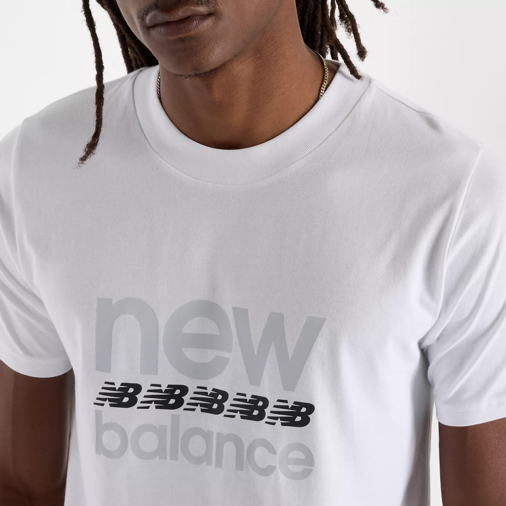 New Balance men's SPORT GRAPHIC T-SHIRT WT MT51940WT T-shirt
