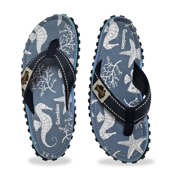 Gumbies flip flops ISLANDER FLIP-FLOPS UNISEX SEAHORSE