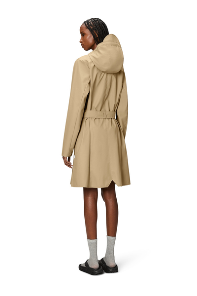 Rains women's mackintosh CURVE W JACKET W3 18130 24 SAND