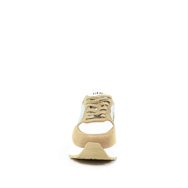 GOE Women's brown sneakers RR2N4070 BROWN