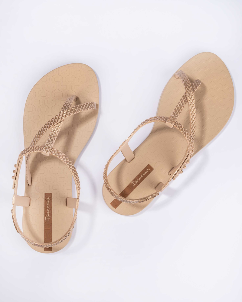 Ipanema Damen Sandalen Class Wish II Fem 82931 20811 BEIGE/GOLD
