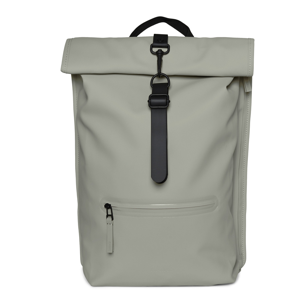 Rains waterproof backpack 48x32x11 cm 13L ROLLTOP RUCKSACK 13160 80 CEMENT