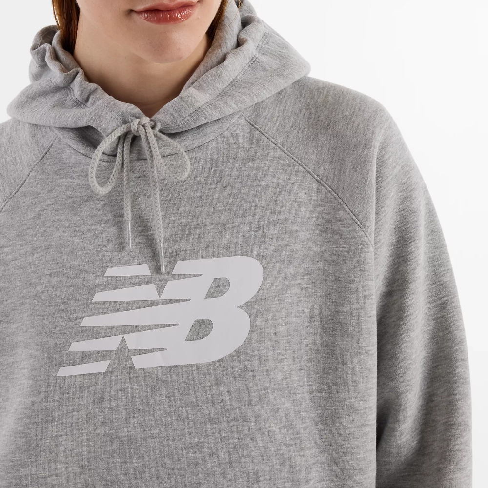 New Balance women's SPORT FLEECE LOGO HOODIE AG WT43524AG hoodie