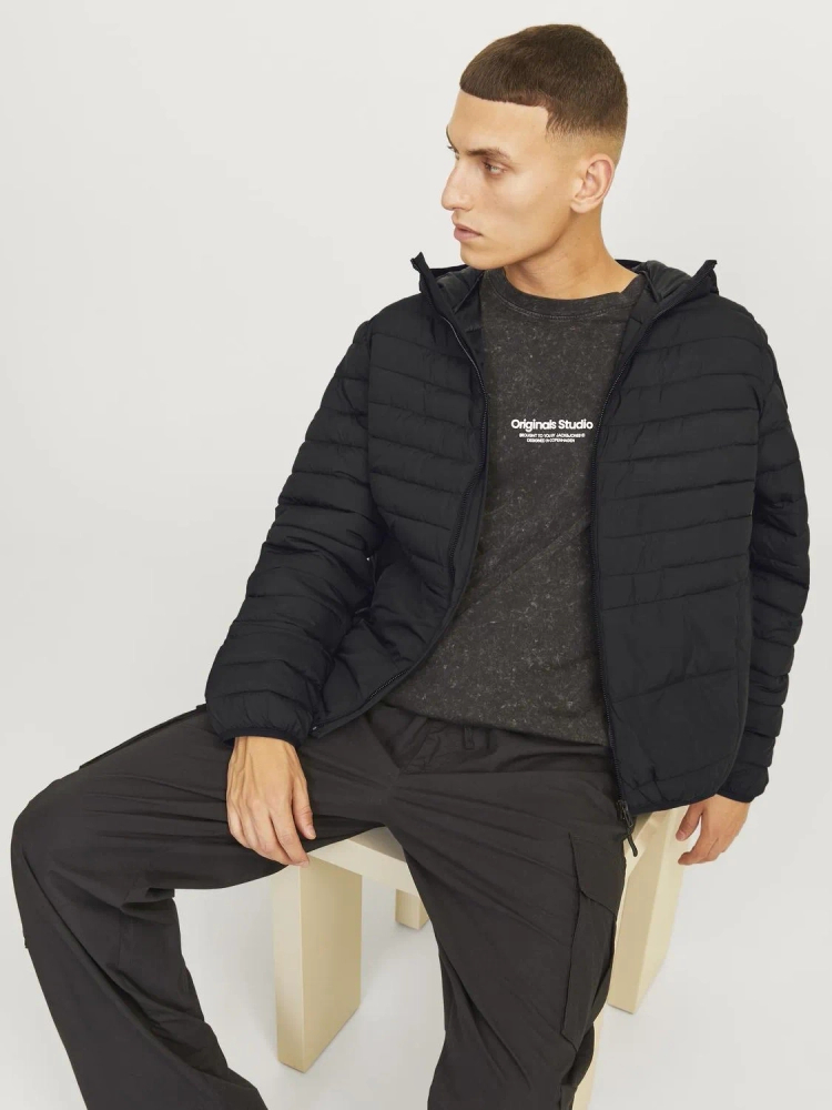 Jack&Jones męska kurtka puchowa JJESTATE PACKABLE PUFFER HOOD NOOS 12256983