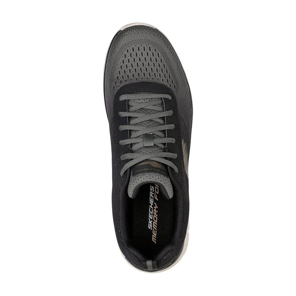 Skechers men's Track Ripkent shoes 232399 OLBK - Olive/Belk