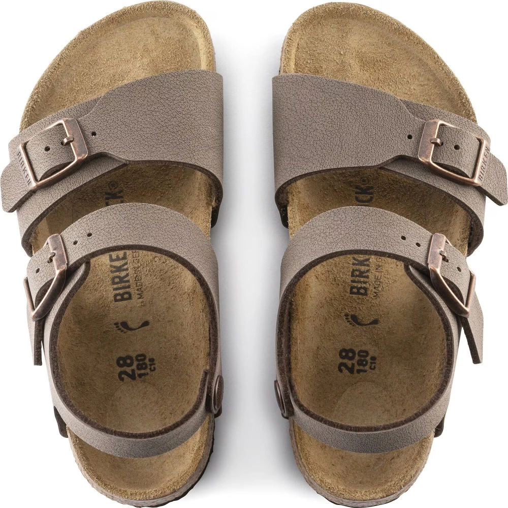 Birkenstock sandals NEW YORK KIDS BS 0087781 MOCCA (standard width)