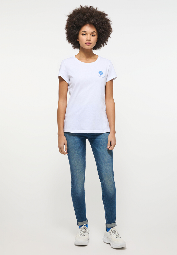 Mustang Damen Alexia C CHESTPRINT T-Shirt 1013384 2045