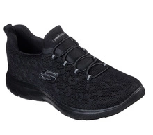 Skechers women's shoes Summits - Leopard Spot 149037 BBK - black