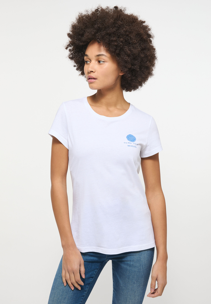 Mustang Damen Alexia C CHESTPRINT T-Shirt 1013384 2045
