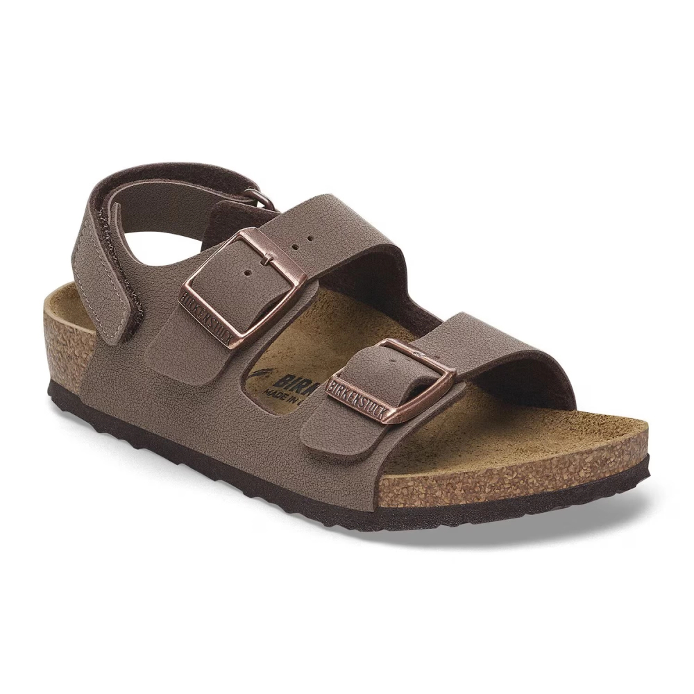 Birkenstock damskie sandały MILANO AS KIDS 1029375 MOCCA (szerokość standardowa)