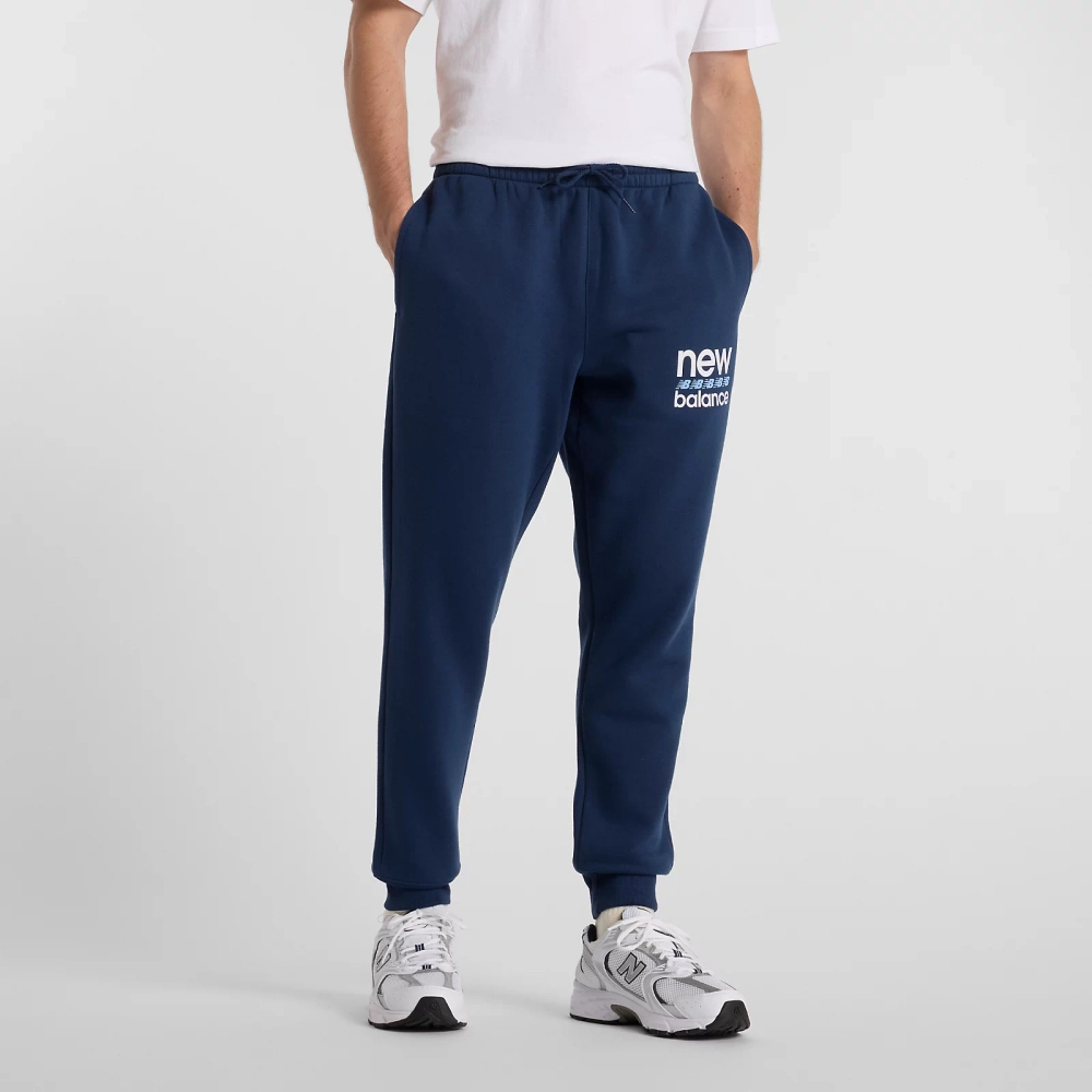 New Balance men's SPORT GRAPHIC FLEECE JOGGER pants NNY MP51940NNY