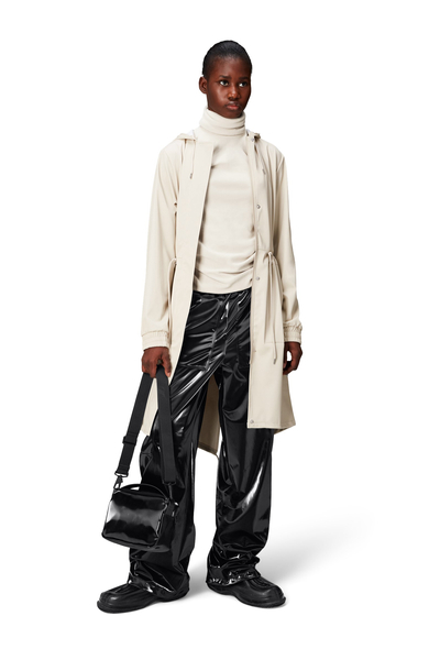 RAINS STRING W PARKA W3 18550 95 DUNE GRAIN