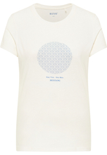 Mustang damska koszulka t-shirt ALEXIA C CHESTPRINT 1013383 2013