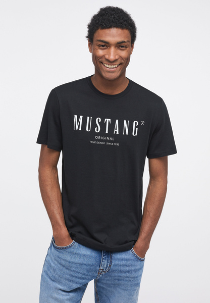 Mustang męska koszulka t-shirt ALEX C PRINT 1013802-4142