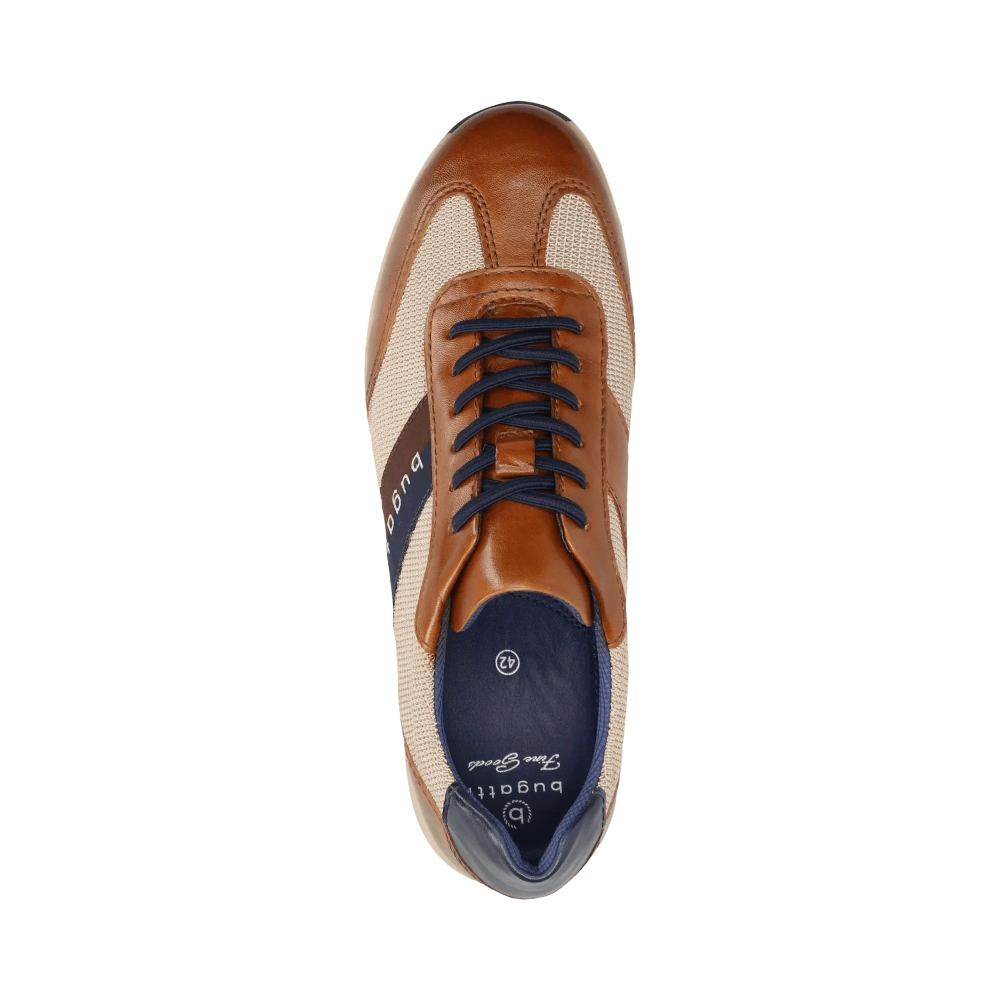 Bugatti Herren Sportschuhe 311-A9Q05-4169-6352 COGNAC/BEIGE