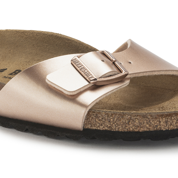 Birkenstock damskie klapki MADRID BS COPPER 1023927 (szerokość wąska)