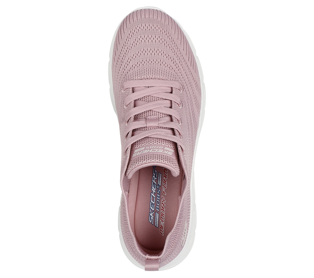 Skechers buty damskie codzienne BOBS Sport B Flex Lo - Graceful Stride 117591 BLSH pink