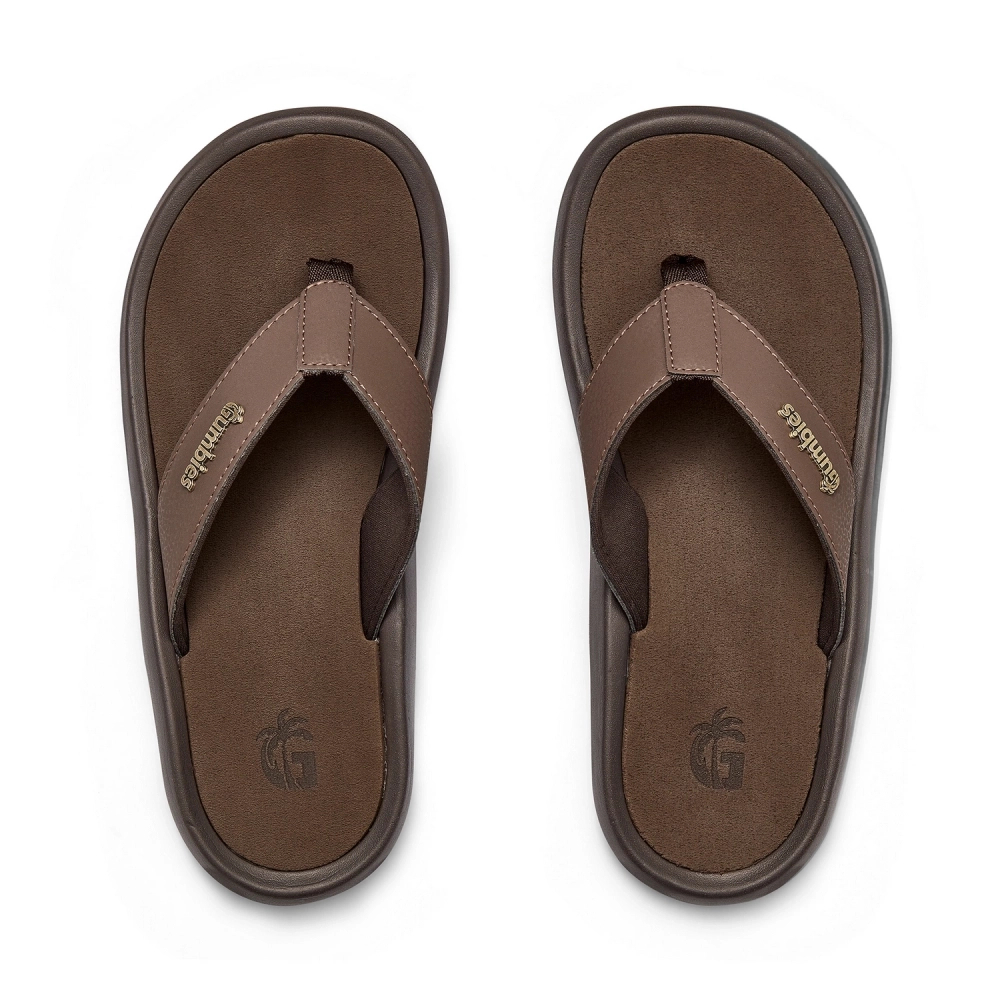 Gumbies nOOSA FLIP-FLOPS BROWN Badelatschen