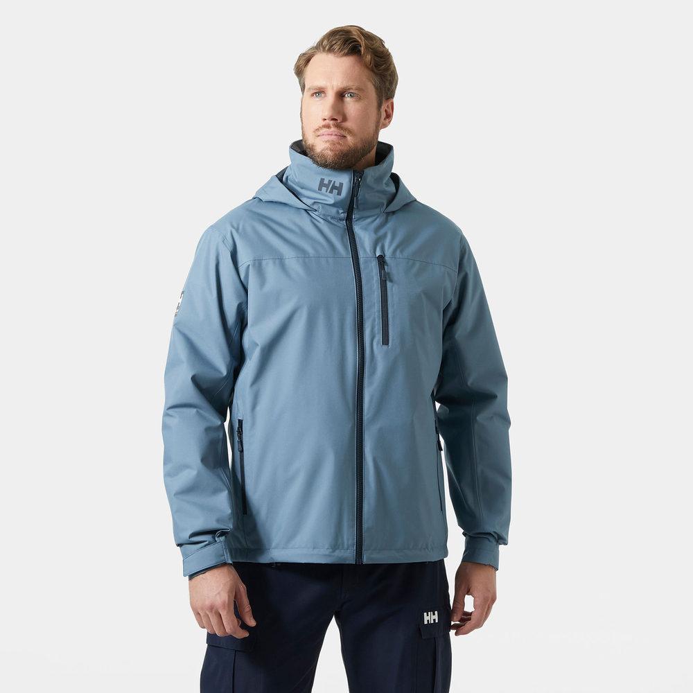 Helly Hansen men's CREW HOODED MIDLAYER JACKET 2 34442 601 jacket