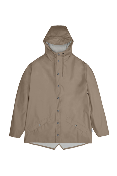 Rains kurtka przeciwdeszczowa unisex JACKET 12010 17 TAUPE