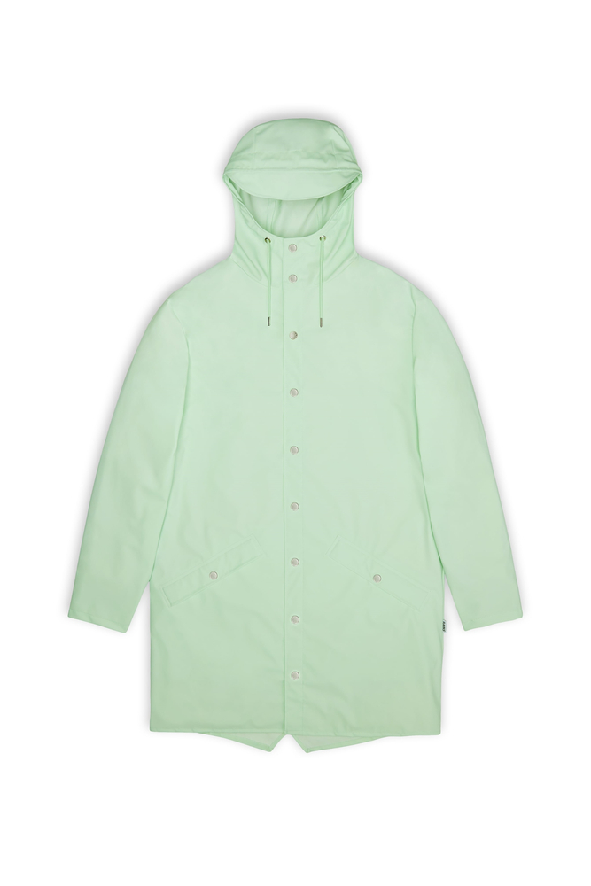 Rains kurtka przeciwdeszczowa unisex LONG JACKET 12020 34 MINERAL