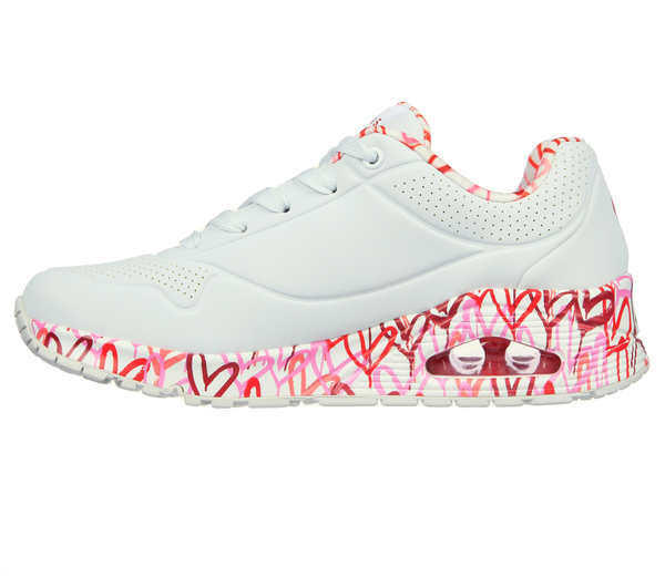 Skechers sneakers x JGoldcrown: Uno - Loving Love 155506 WRPK