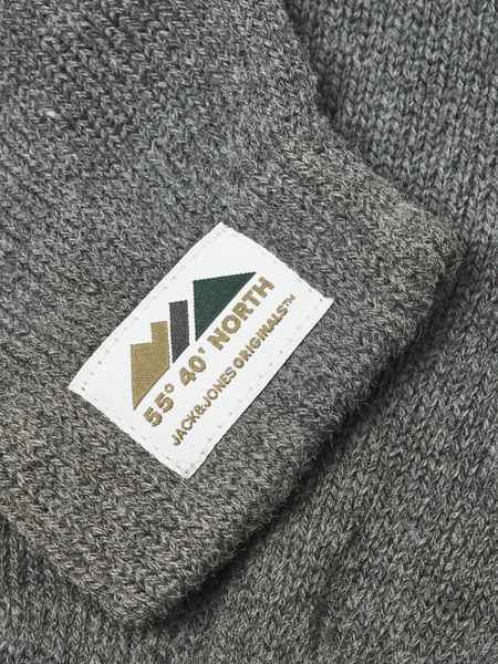 Jack&Jones rękawiczki 12264107 GREY