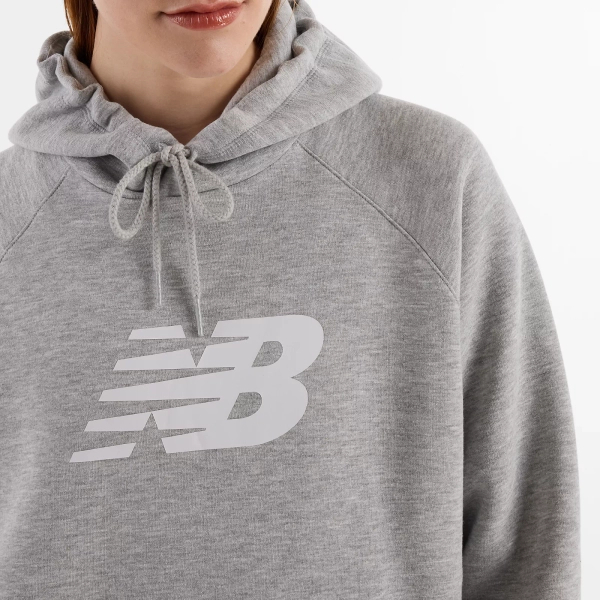 New Balance women's SPORT FLEECE LOGO HOODIE AG WT43524AG hoodie