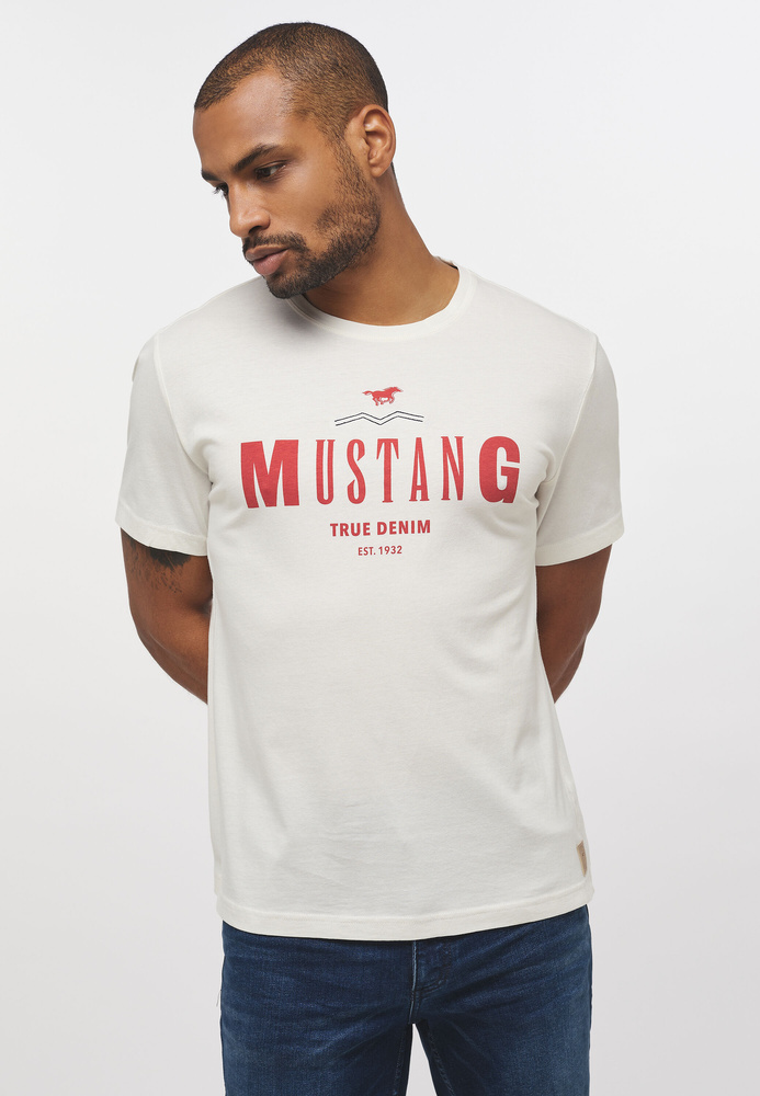 Mustang Herren Alex C Print T-Shirt 1012122 2020