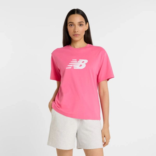 New Balance damska koszulka SPORT JERSEY RELAXED LOGO  DAB WT43583DAB