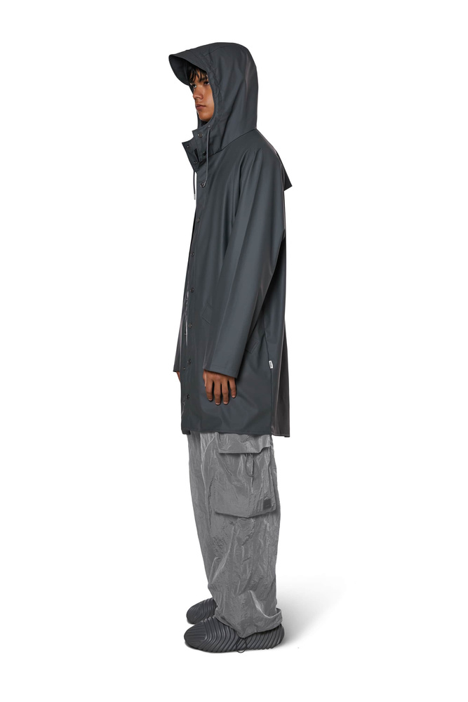 Rains unisex rain jacket LONG JACKET 12020 05 SLATE