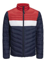 MARINEBLAUER BLAZER/ECHTES ROT