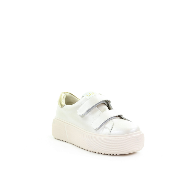 GOE Damen beige Turnschuhe RR2N4018 BEIGE METALLIC