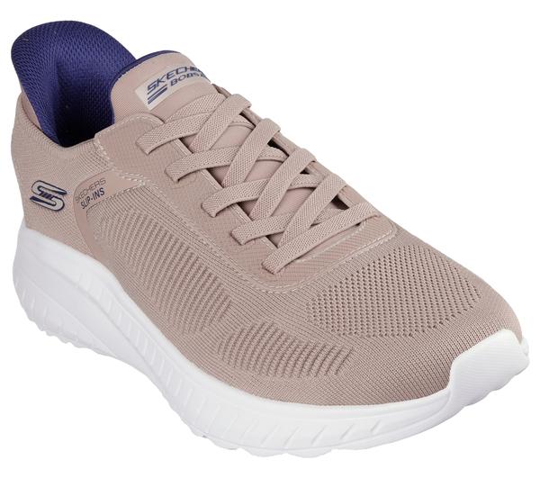 Skechers Herren-Sportschuhe Slip-Ins: BOBS Sport Squad Chaos - Solid Step 118312-TPE