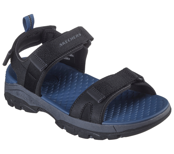 Skechers Herren Relaxed Fit Sandalen: Tresmen - Ryer 205112-BLK