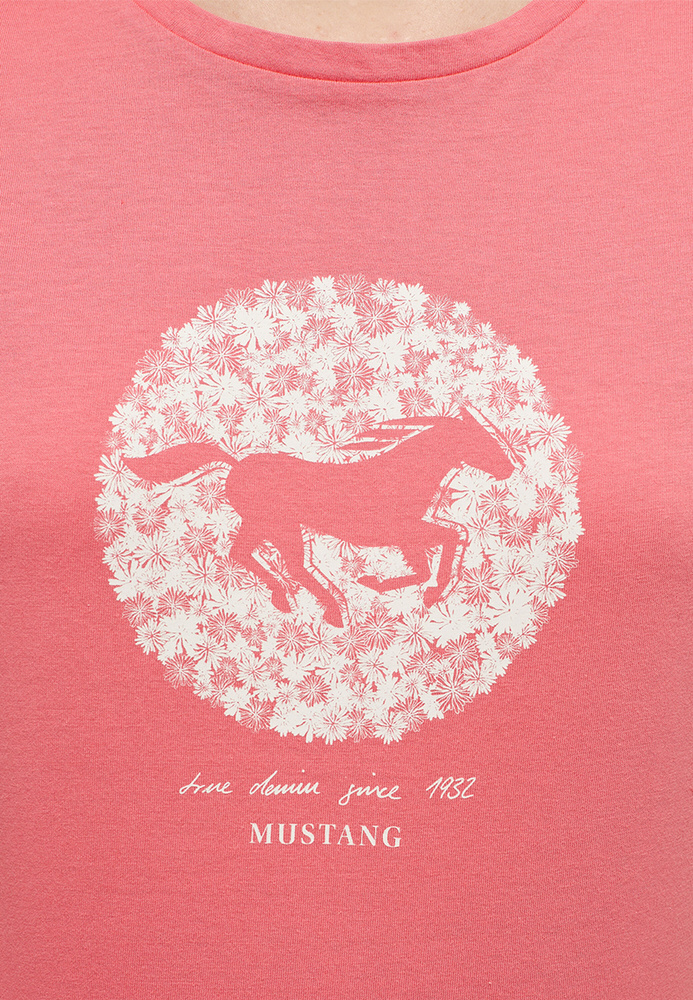 Mustang damska koszulka t-shirt ALEXIA C PRINT 1013781 1013781 8204