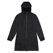 RAINS CARGO CURVE JACKET W3 12050 01 BLACK