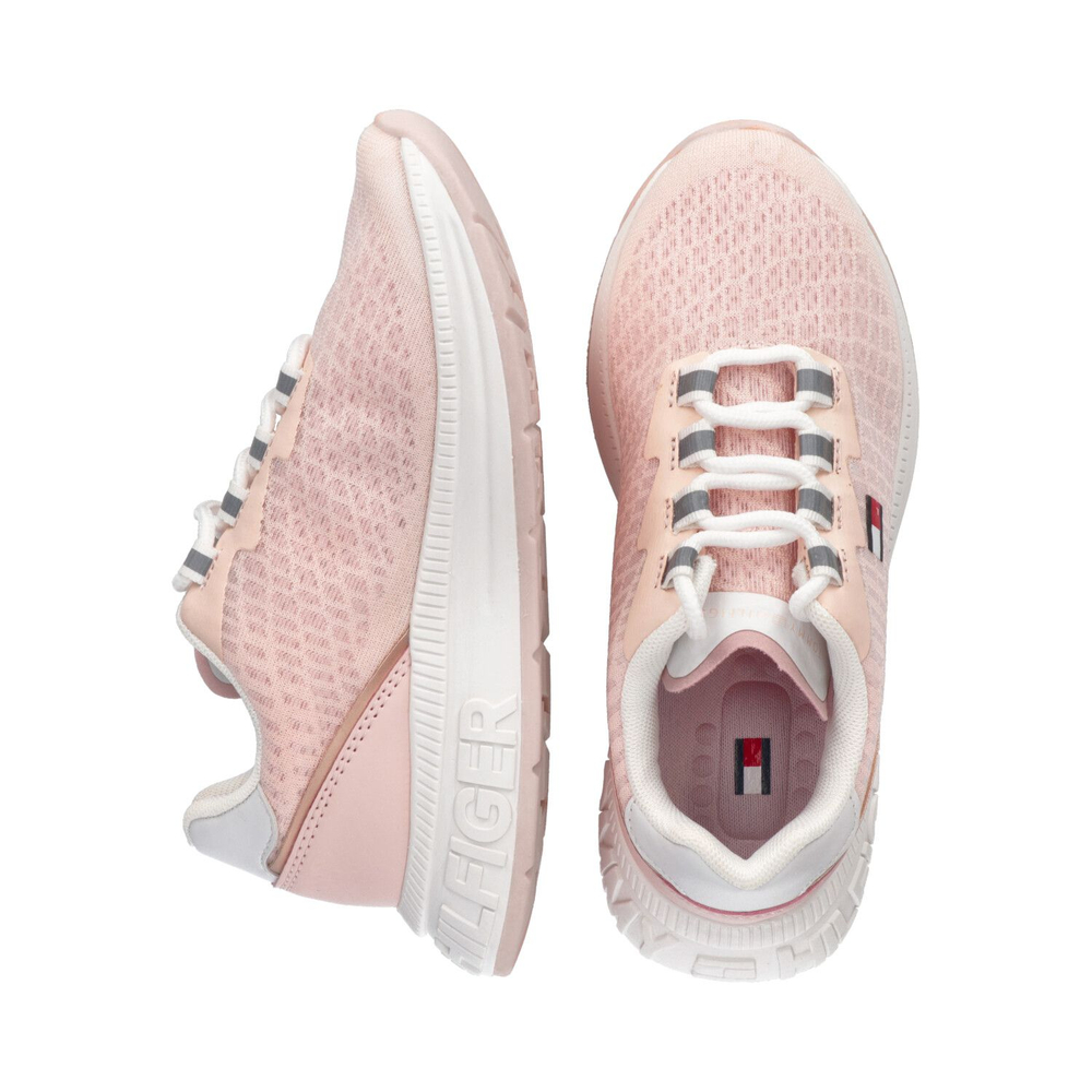 Tommy Hilfier damskie buty sportowe T3A4-32166-0308X054 PINK/WHITE