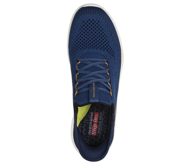 Skechers buty męskie Slip-ins Relaxed Fit: Slade - Quinto 210810 BLU blue