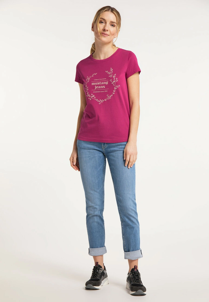 Mustang women's T-Shirt Alina C Print 1010748 8354 | WOMEN'S CLOTHING \  MUSTANG 16,09 €