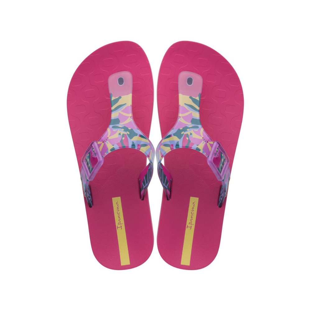 Ipanema women's Urban Arte Conecta Fem 26721 22523 PINK/CLEAR/YELLOW flip flops