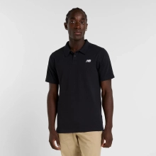 New Balance herren-T-Shirt COTTON PIQUE POLO BK MT51519BK