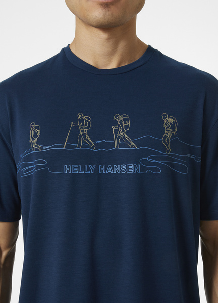 Helly Hansen SKOG RECYCLED GRAPHIC T-SHIRT 63082 584 t-shirt