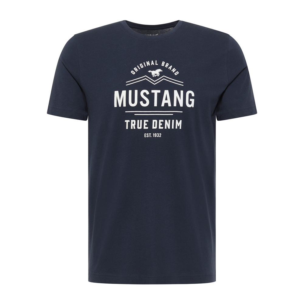 Mustang Herren Aron C Print T-Shirt 1012119 5330