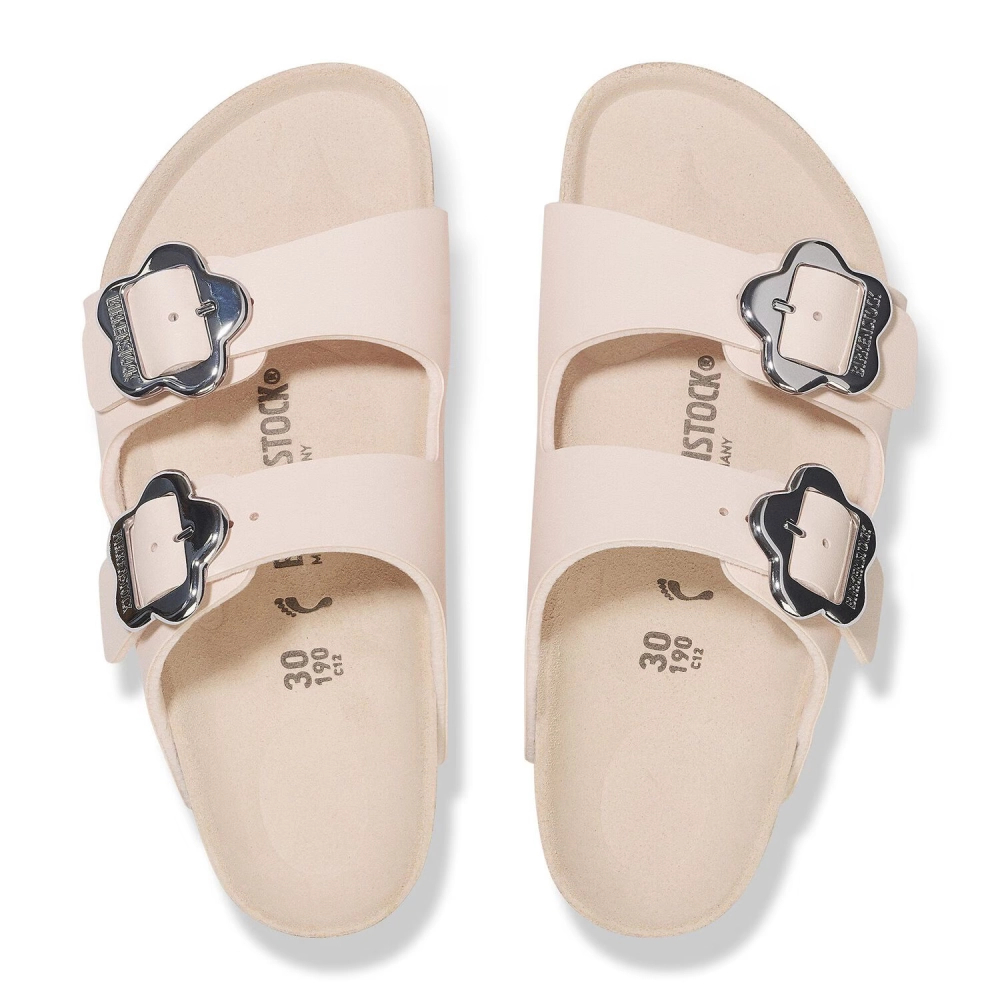 Birkenstock Arizona Blumenschnalle KIDS 1029442 LIGHT ROSE (Standardweite)