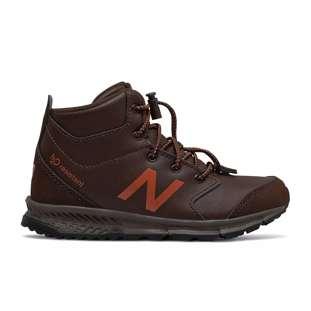 New Balance zimowe buty dziecięce YT800CB2 - brązowe