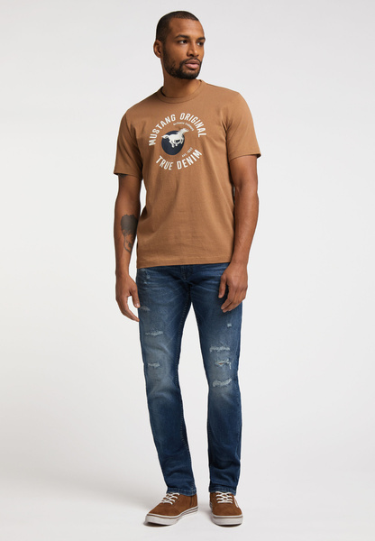 Mustang Herren Alex C Print T-Shirt 1012147 3299