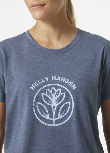 Helly Hansen damska koszulka W SKOG RECYCLED GRAPHIC TEE 63083 585